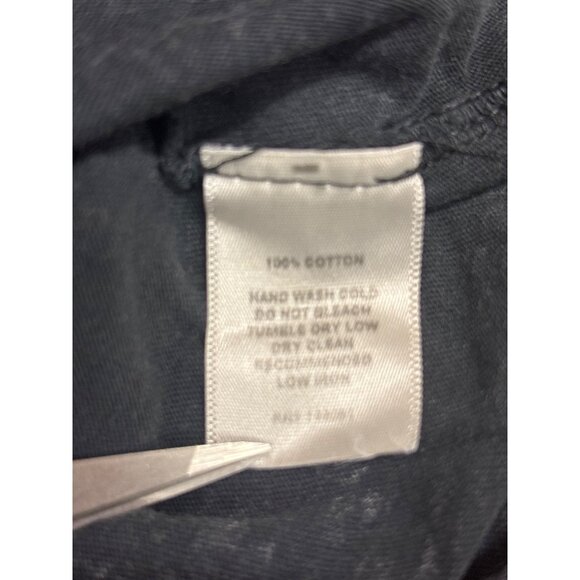 Cheer Up Black Acid Wash Tank Top  Sleeveless Poolhouse - Picture 6 of 6